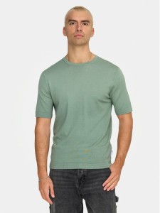 Only & Sons T-Shirt Wyler 22022928 Zielony Regular Fit