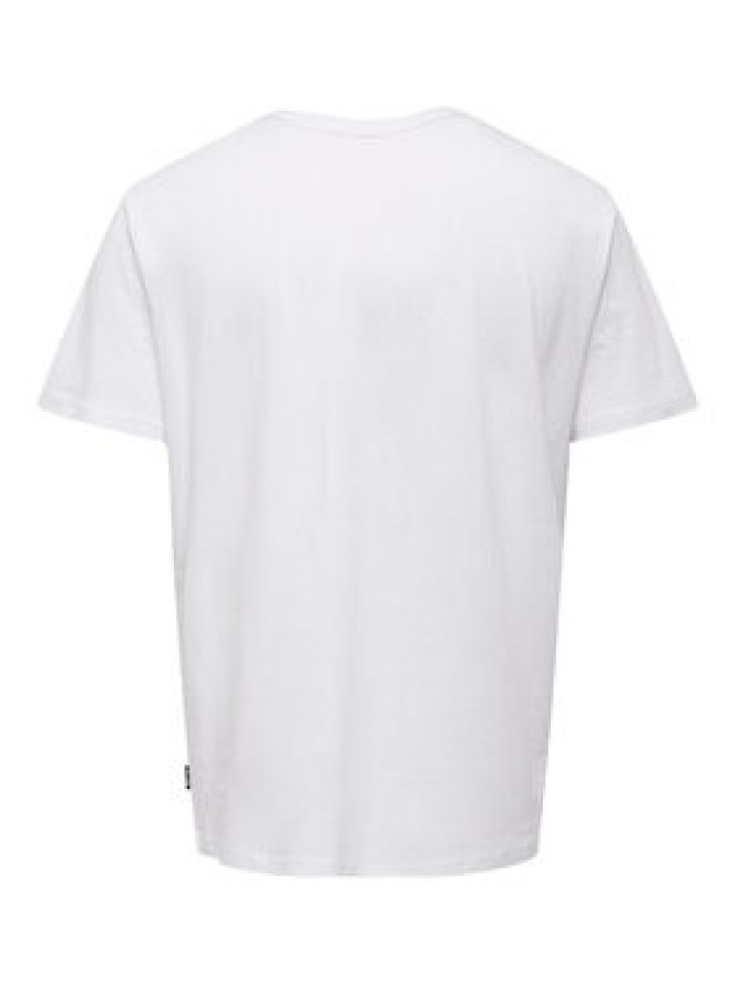 Only & Sons T-Shirt 22026378 Biały Regular Fit