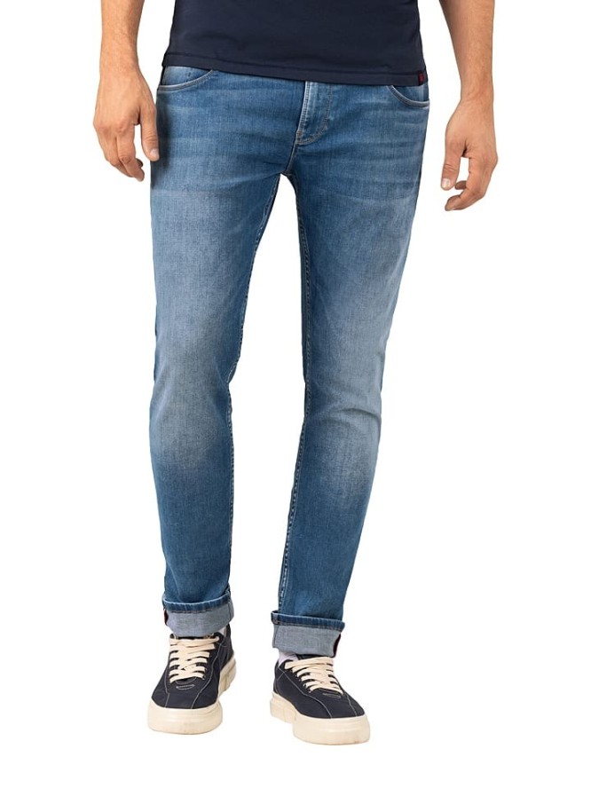 Timezone Dżinsy "Scott" - Slim fit - w kolorze niebieskim rozmiar: W36/L32