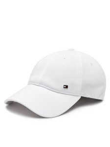 Tommy Hilfiger Czapka z daszkiem 1985 Pique Soft 6 Panel Cap AM0AM12150 Biały