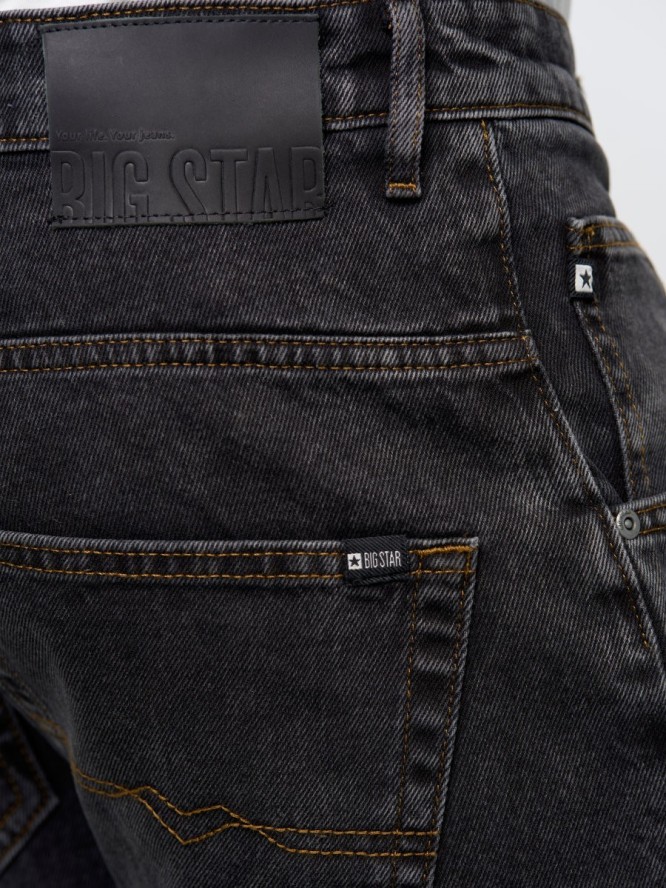 Szorty męskie jeansowe szare Conner 997