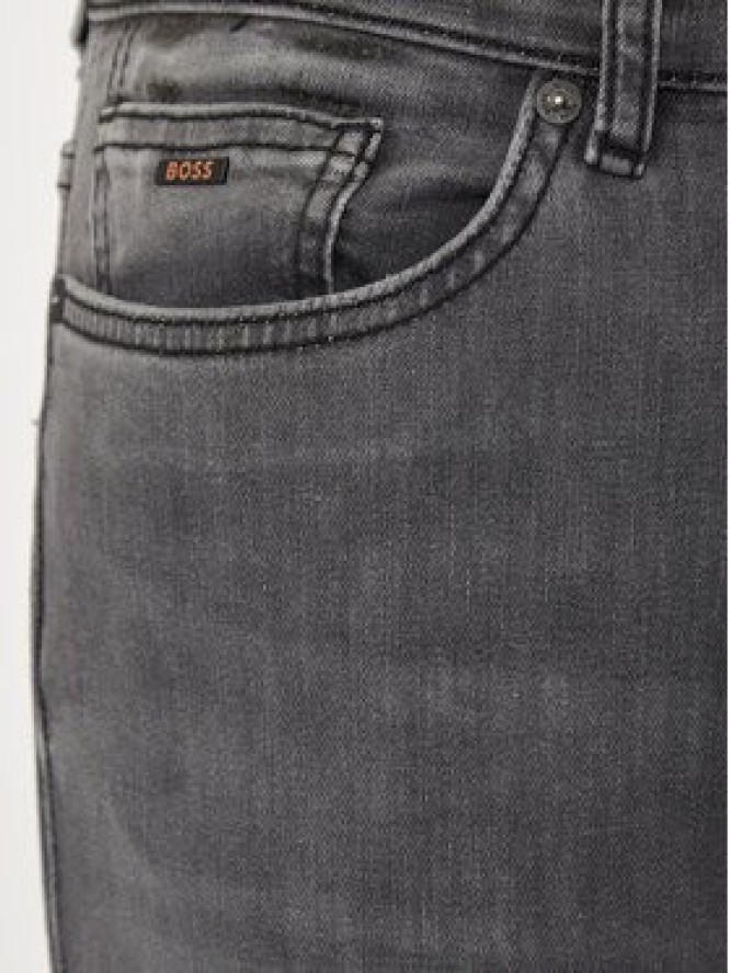 Boss Jeansy Delaware 50513470 Szary Slim Fit