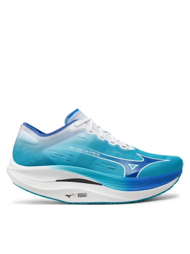 Mizuno Buty do biegania Wave Rebellion Pro 3 U1GD2417 Niebieski