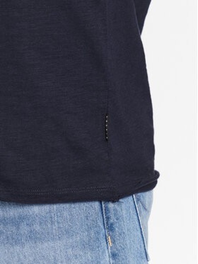 Sisley T-Shirt 3YR7S4001 Granatowy Regular Fit