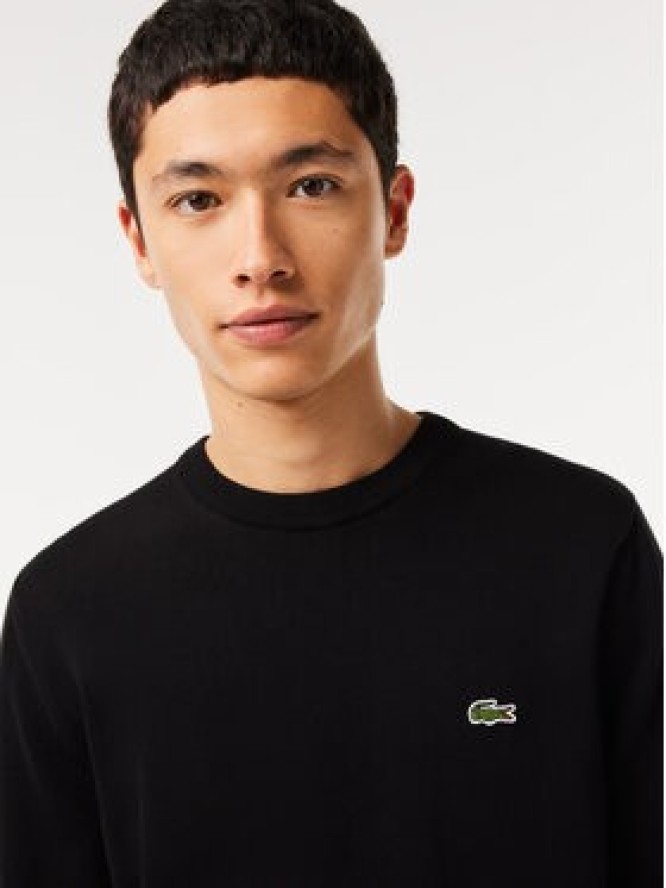 Lacoste Sweter AH1985 Czarny Regular Fit