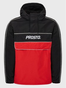 PROSTO. Kurtka anorak KLASYK Retrorak 1062 Czarny Regular Fit