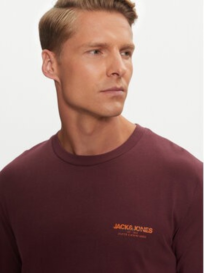 Jack&Jones Longsleeve Alvis 12259735 Fioletowy Standard Fit