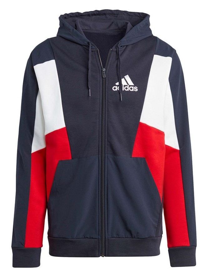 adidas Bluza w kolorze granatowo-biało-czerwonym rozmiar: 4XL