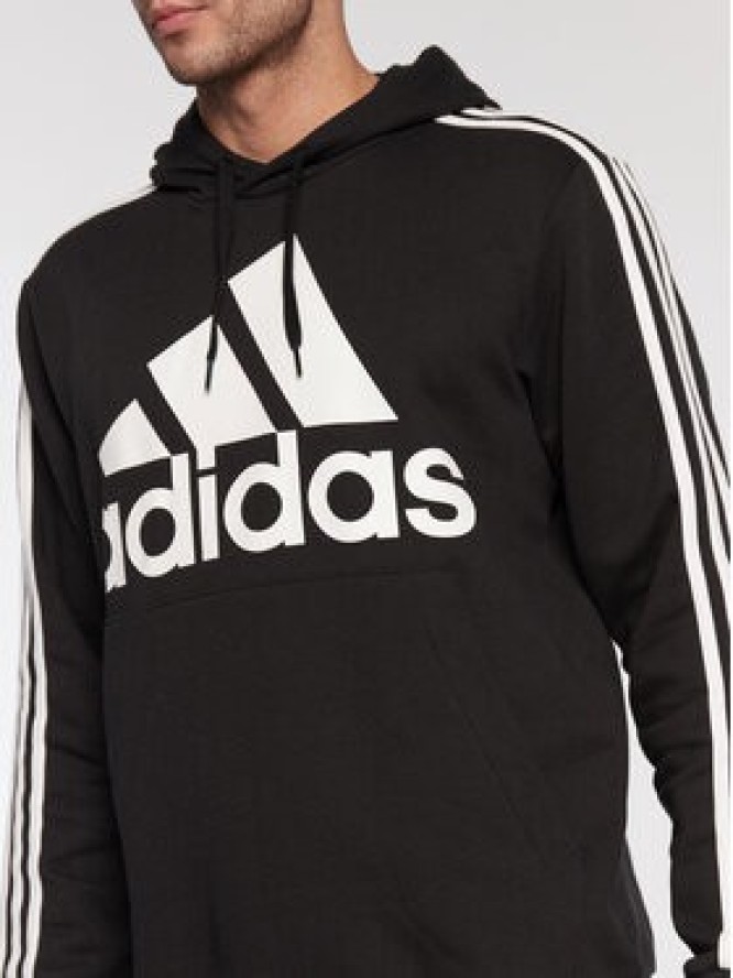 adidas Bluza Essentials H14641 Czarny Regular Fit