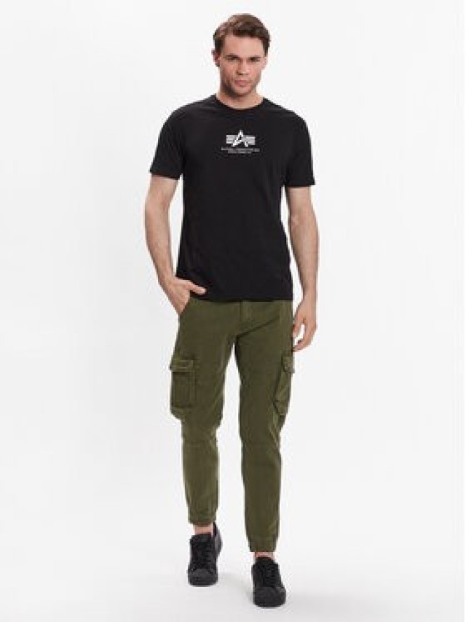 Alpha Industries T-Shirt Basic 118533 Czarny Regular Fit