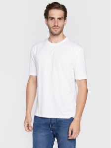 Sisley T-Shirt 3I1XS101J Biały Regular Fit