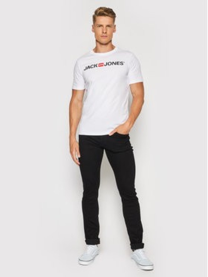 Jack&Jones Komplet 3 t-shirtów Corp Logo 12191330 Kolorowy Slim Fit