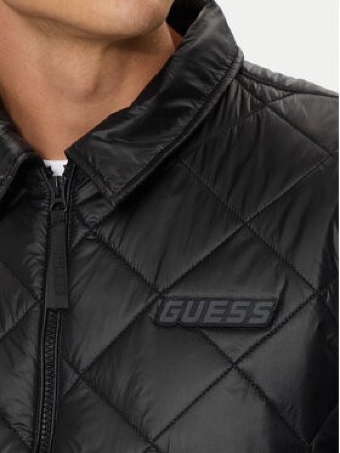 Guess Kurtka puchowa Z4YL02 WGAD2 Czarny Regular Fit