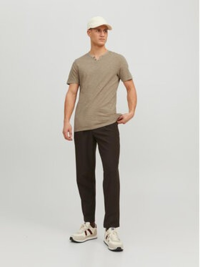 Jack&Jones T-Shirt Split 12164972 Beżowy Standard Fit