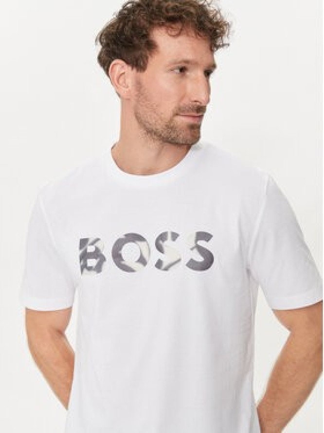 Boss T-Shirt Thompson 15 50513382 Biały Regular Fit