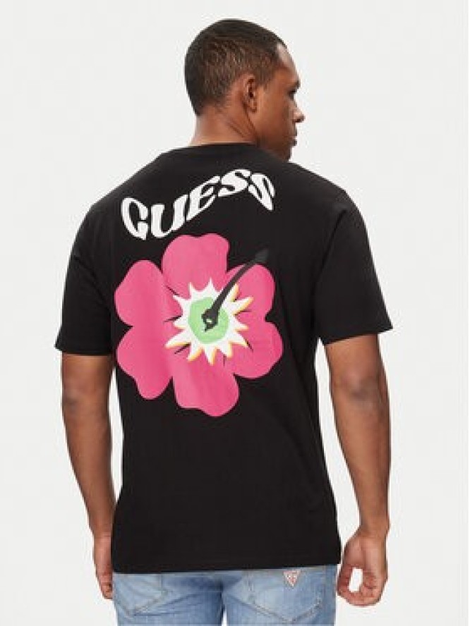 Guess T-Shirt F4GI01 I3Z11 Czarny Regular Fit