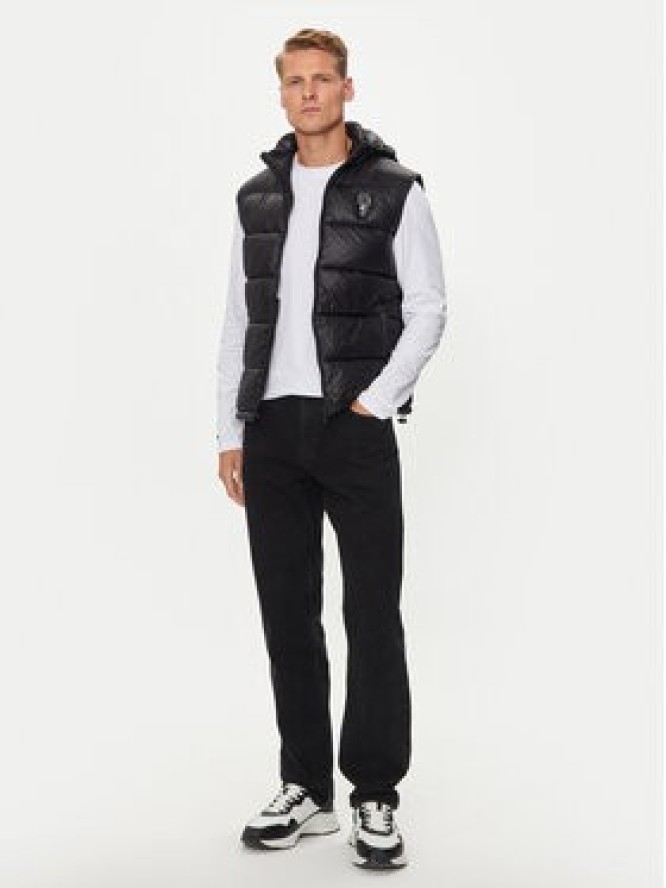 KARL LAGERFELD Kamizelka Vest 505091 543590 Czarny Regular Fit