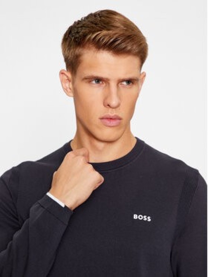 Boss Sweter Ever-X_Cn 50498539 Granatowy Regular Fit