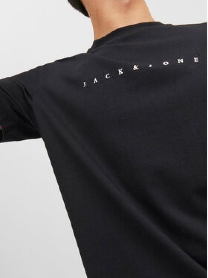 Jack&Jones T-Shirt Star 12234746 Czarny Relaxed Fit