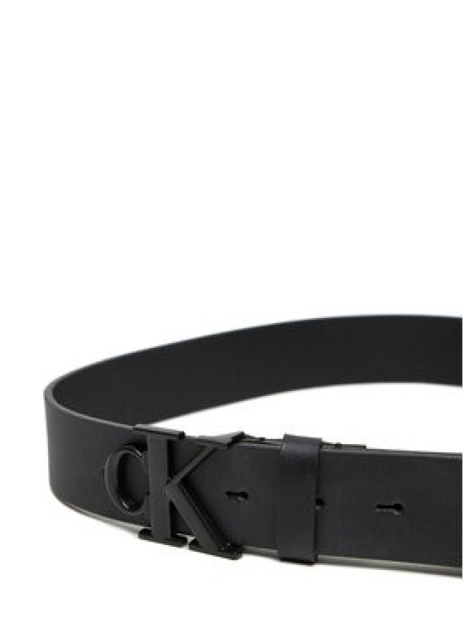 Calvin Klein Jeans Pasek Męski Round Mono Plaque Lthr Belt 35Mm K50K512068 Czarny