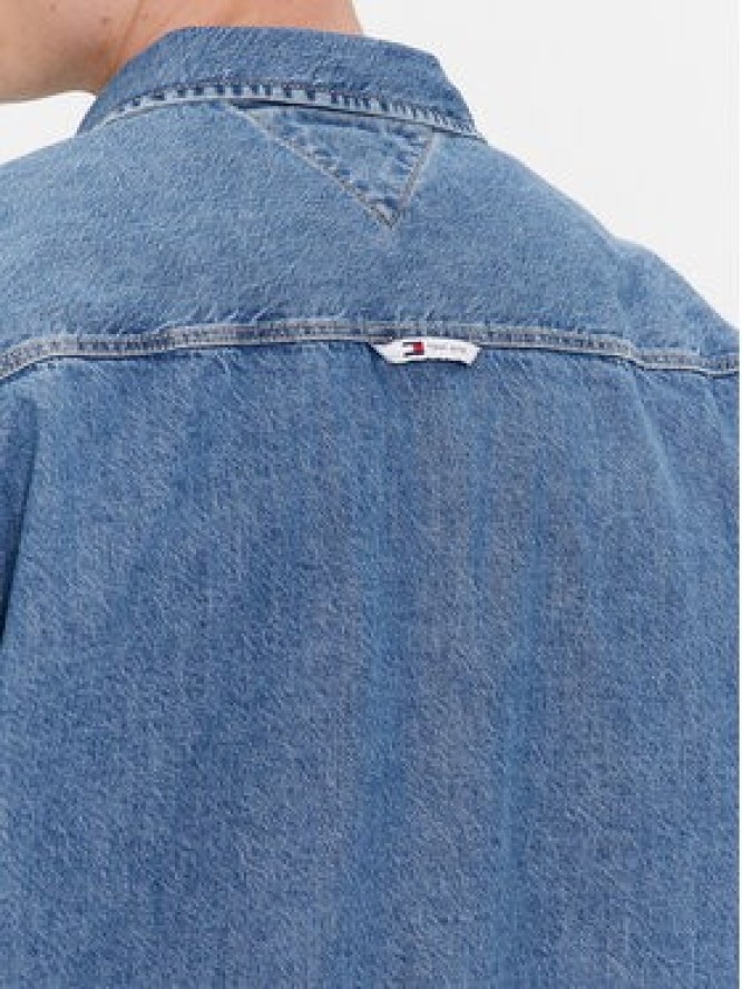 Tommy Jeans Koszula jeansowa DM0DM18957 Niebieski Regular Fit