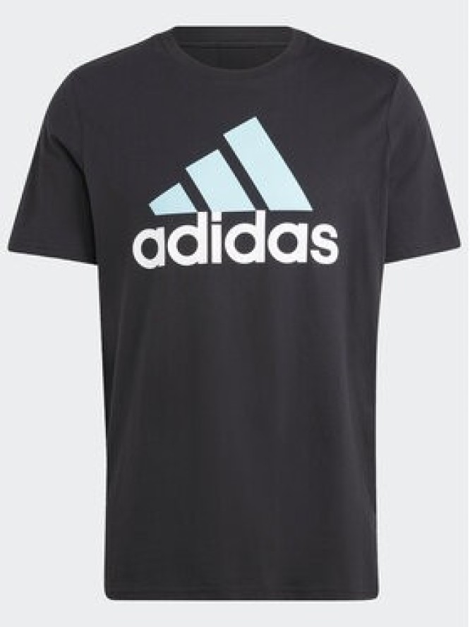 adidas T-Shirt Essentials Single Jersey Big Logo T-Shirt IJ8582 Czarny Regular Fit