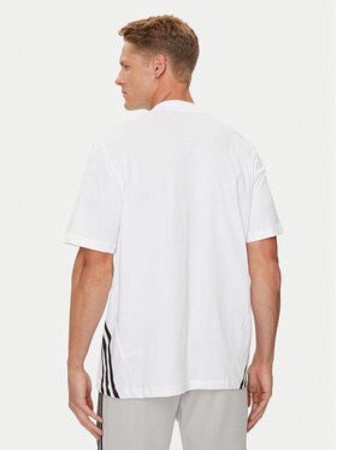 adidas T-Shirt Future Icons 3-Stripes JJ4159 Biały Regular Fit