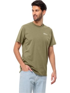 Jack Wolfskin Koszulka "Essential" w kolorze khaki rozmiar: L