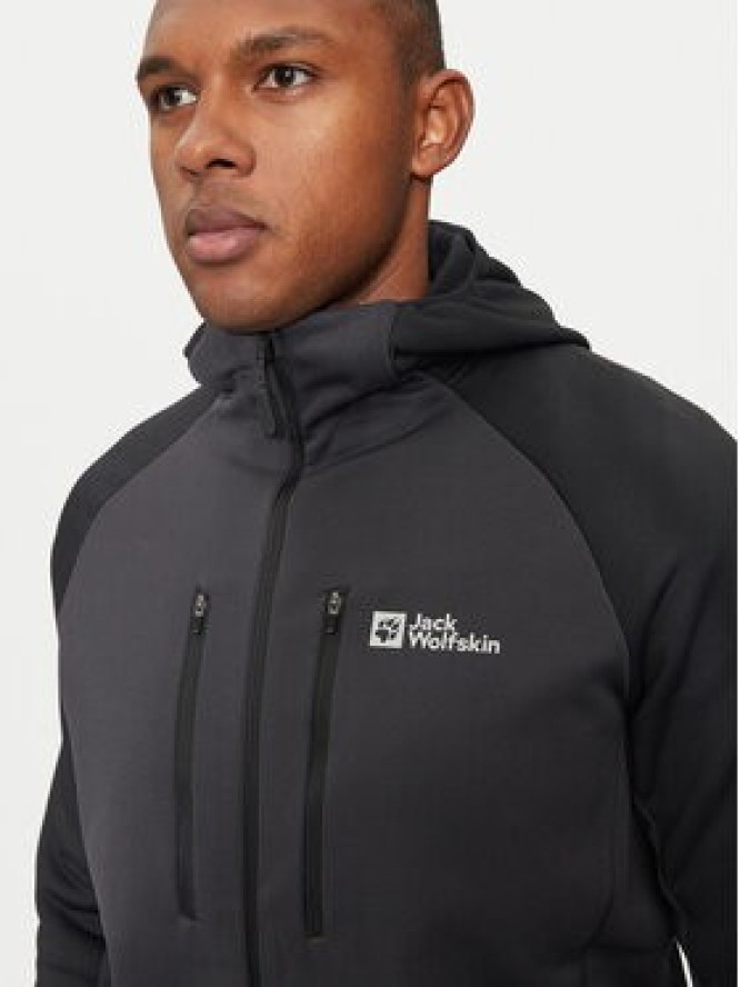 Jack Wolfskin Bluza techniczna Alpgrat Xt A62062 Szary Regular Fit