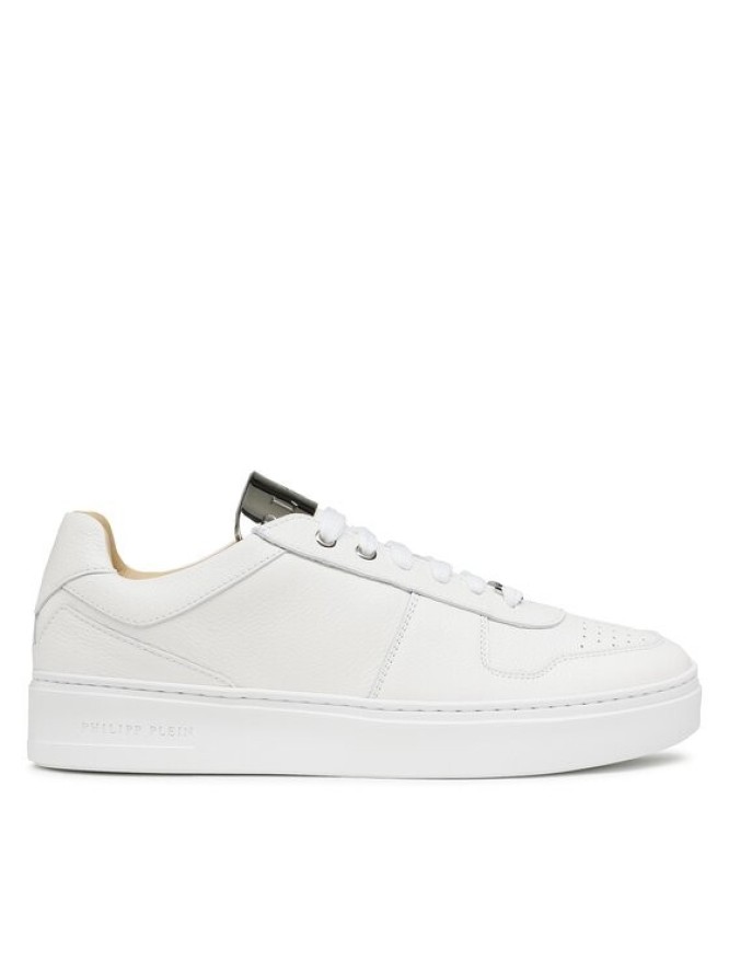 PHILIPP PLEIN Sneakersy Lo-Top Sneaker AABS MSC3715 PLE010N Biały