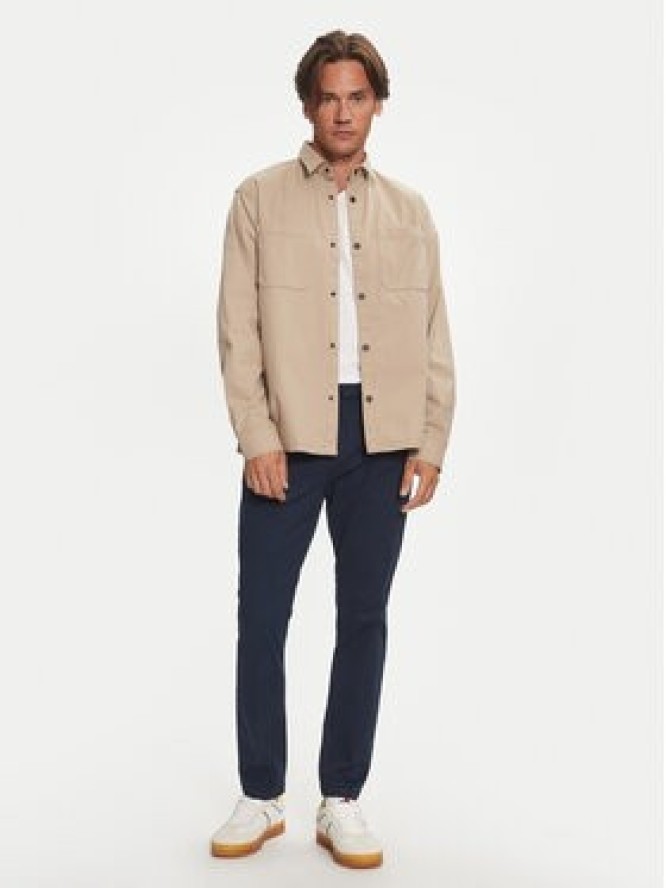 Jack&Jones Koszula Logan 12262112 Beżowy Relaxed Fit