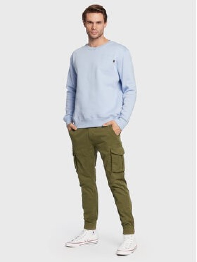 Alpha Industries Joggery Twill 116202 Zielony Regular Fit