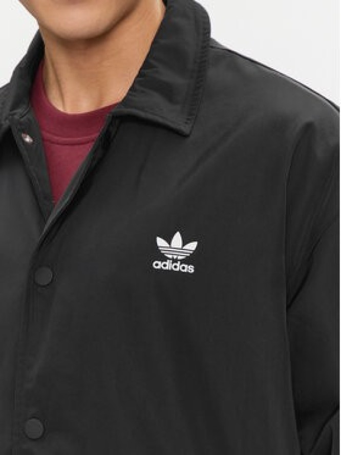 adidas Kurtka przejściowa Coach IA6371 Czarny Regular Fit