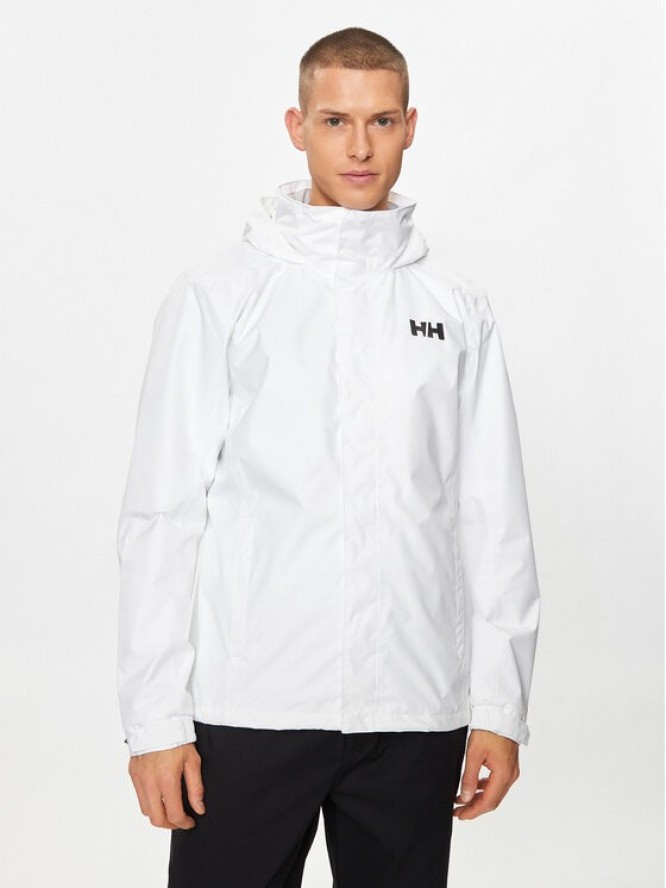 Helly Hansen Kurtka przeciwdeszczowa Dubliner Jacket 62643 Biały Regular Fit