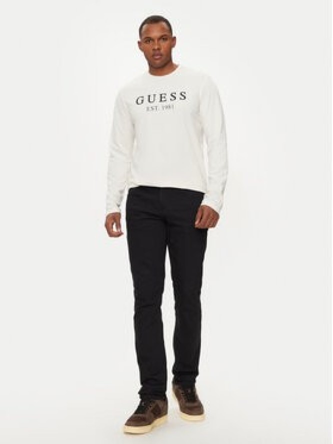 Guess Longsleeve U4RI11 K6YW0 Biały Regular Fit