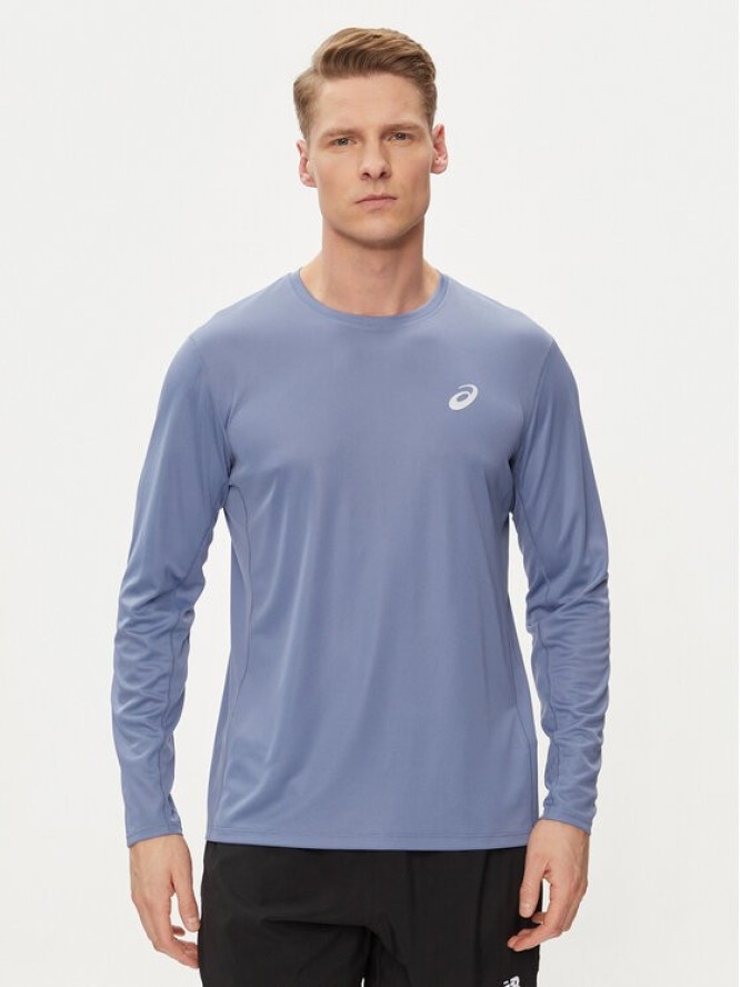 Asics Longsleeve Core 2011C340 Niebieski Regular Fit