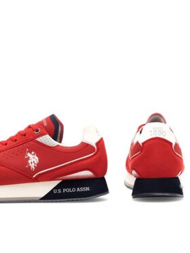 U.S. Polo Assn. Sneakersy NOBIL003G Czerwony