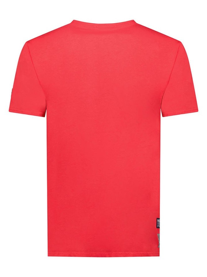 Geographical Norway Koszulka w kolorze czerwonym rozmiar: S