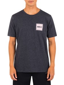 Hurley Koszulka w kolorze antracytowo-białym rozmiar: S