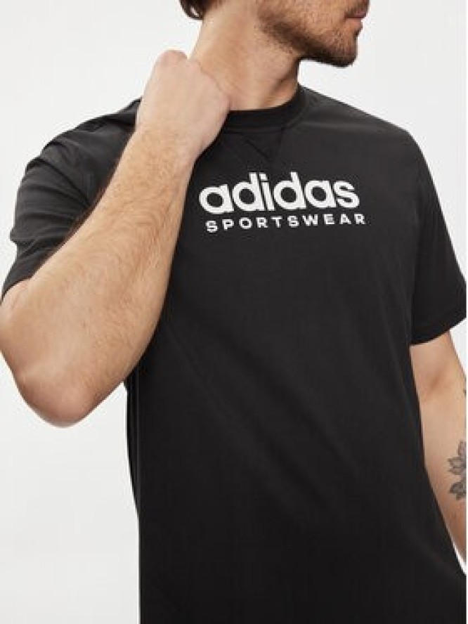 adidas T-Shirt All SZN Graphic T-Shirt IC9815 Czarny Loose Fit