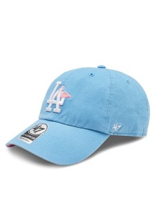 47 Brand Czapka z daszkiem Mlb Los Angeles Dodgers Icon Alt ’47 Clean Up B-ICACL12GWS-CO Niebieski