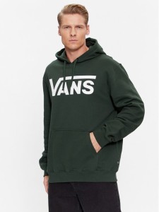 Vans Bluza Mn Vans Classic Po Hoodie Ii VN0A456BBZ01 Zielony Classic Fit