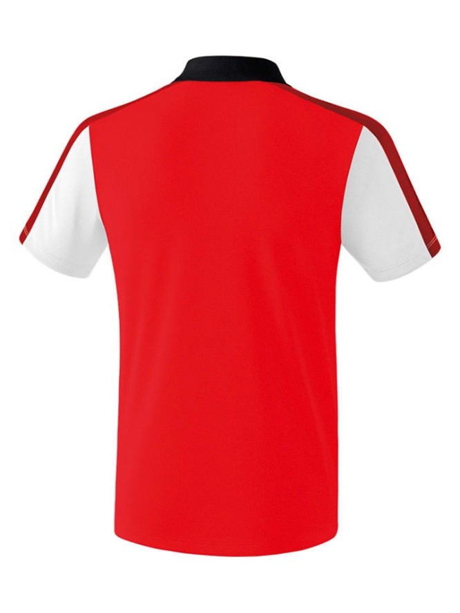 erima Sportowa koszulka polo "Premium One 2.0" w kolorz czerwono-białym rozmiar: S