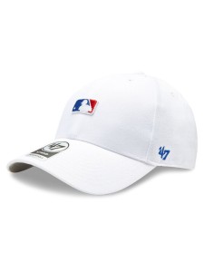 47 Brand Czapka z daszkiem MLB Batter Man Logo Base Runner Snap '47 MVP MLB-BRMPS01WBP-WH Biały