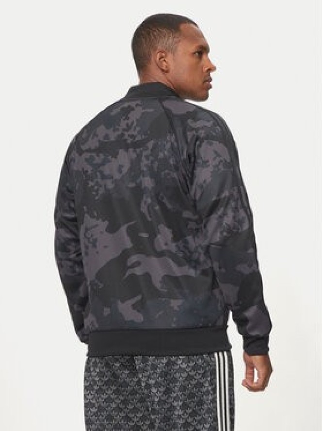 adidas Bluza Camo SSTR IS0252 Czarny Regular Fit