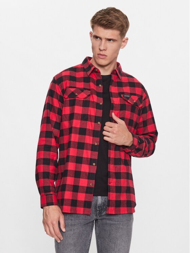 Columbia Koszula Flare Gun™ Stretch Flannel Czerwony Regular Fit