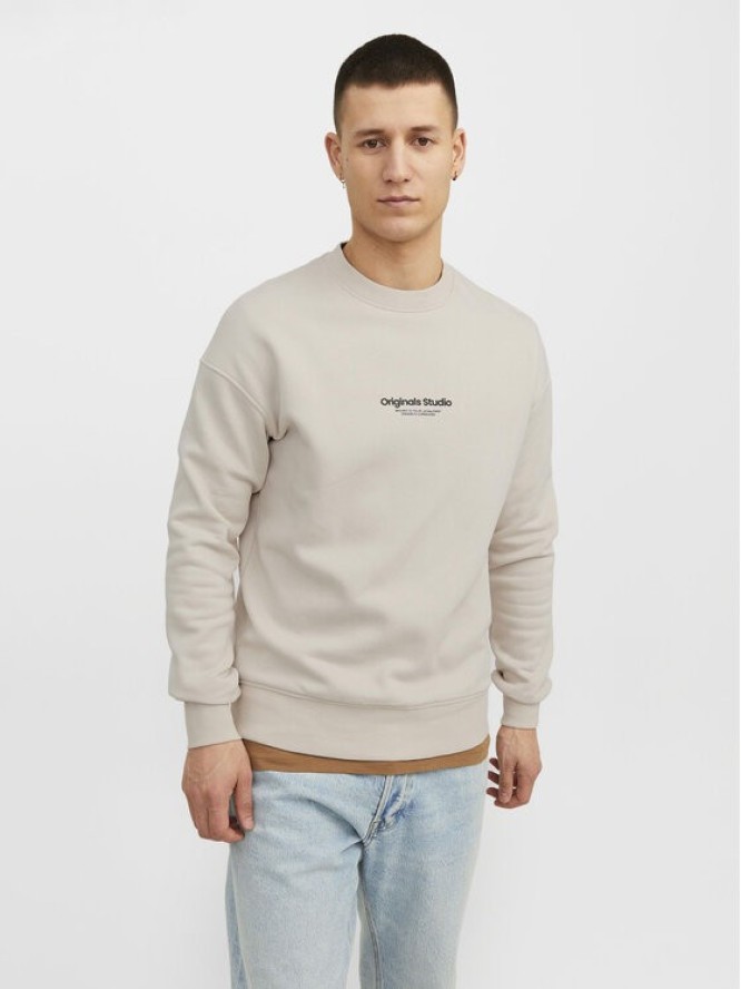 Jack&Jones Bluza Vesterbro 12241694 Beżowy Relaxed Fit