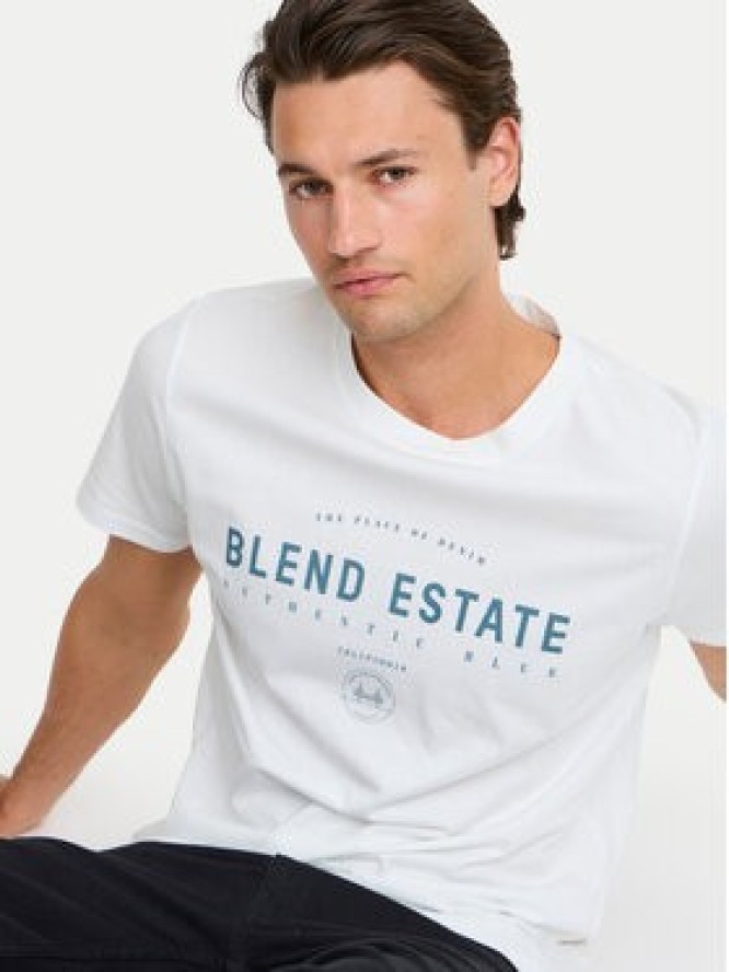 Blend T-Shirt 20717160 Biały Regular Fit