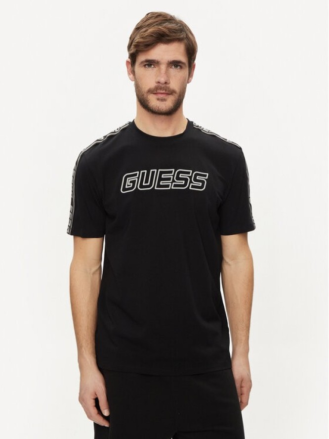 Guess T-Shirt Arlo Z4GI18 J1314 Czarny Regular Fit