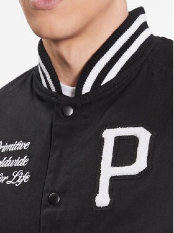 Primitive Kurtka bomber Union Varsity PA123104 Czarny Regular Fit